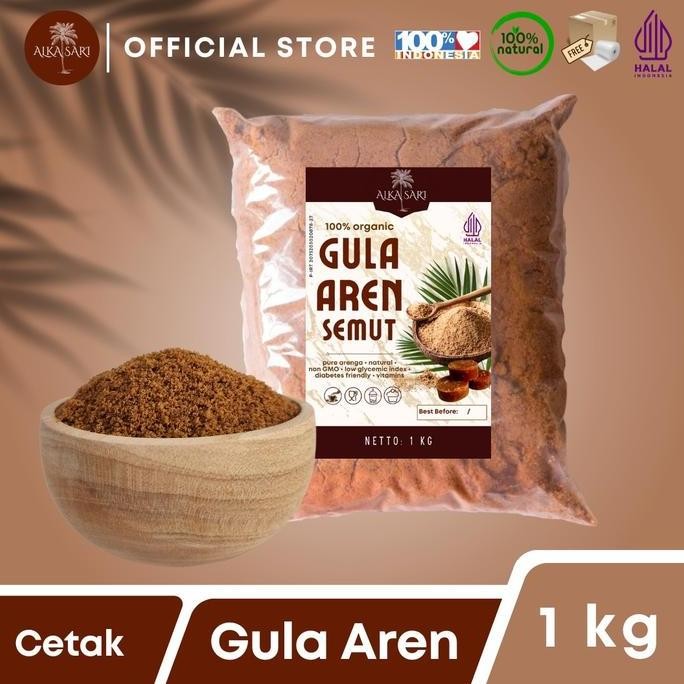 

Baru Gula Batu Kristal Kuning Organik 1 Kg 100% Halal Bebas Pengawet