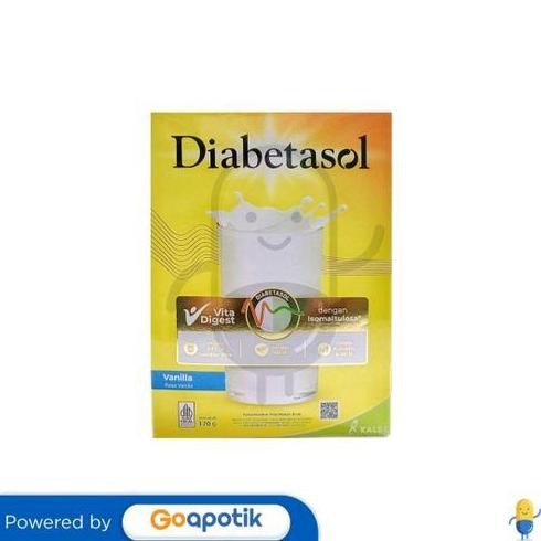

Grosir Diabetasol Vita Digest Rasa Vanila 170 Gram Box