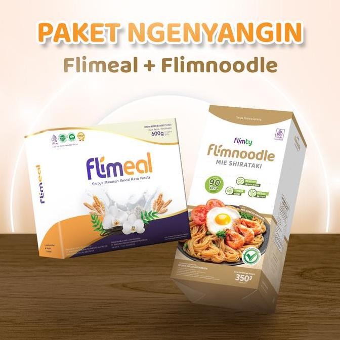 

Murah Paket Ngenyangin - 1 Box Flimeal Vanilla + 1 Box Flimnoodle