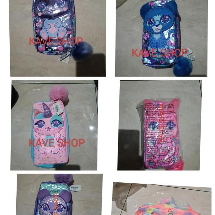 

Smiggle Pencilcase Pocket Character Budz - Original Smiggle - New