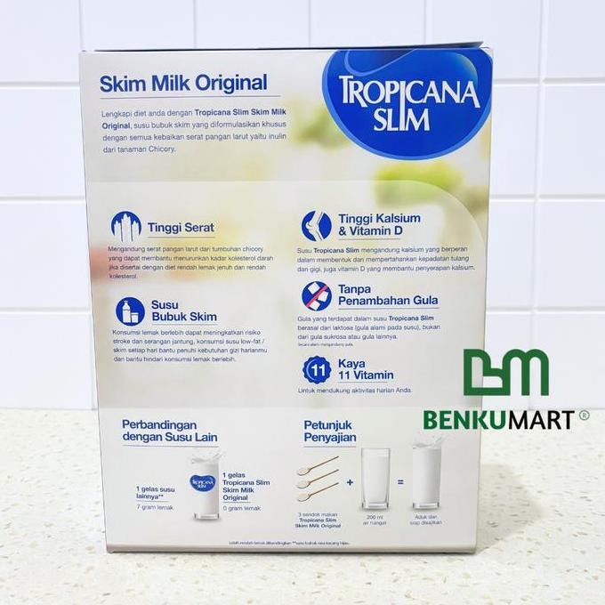 

Murah Tropicana Slim Susu Skim Original 1000 Gram - Bantu Turunkan Kolesterol