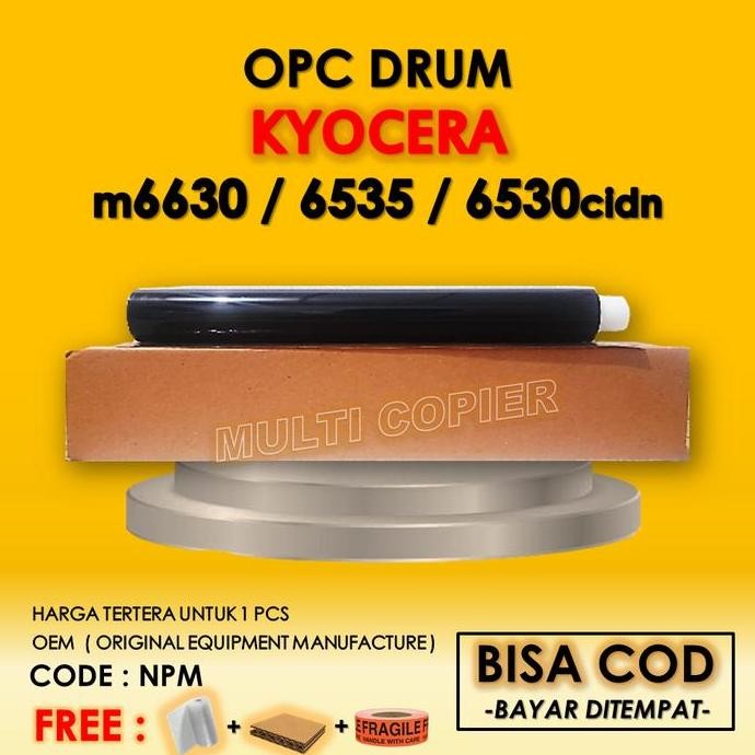 Opc Drum Oem Kyocera M 6630 6535 6530 Cidn Genuine Bare Drum M6630Cidn