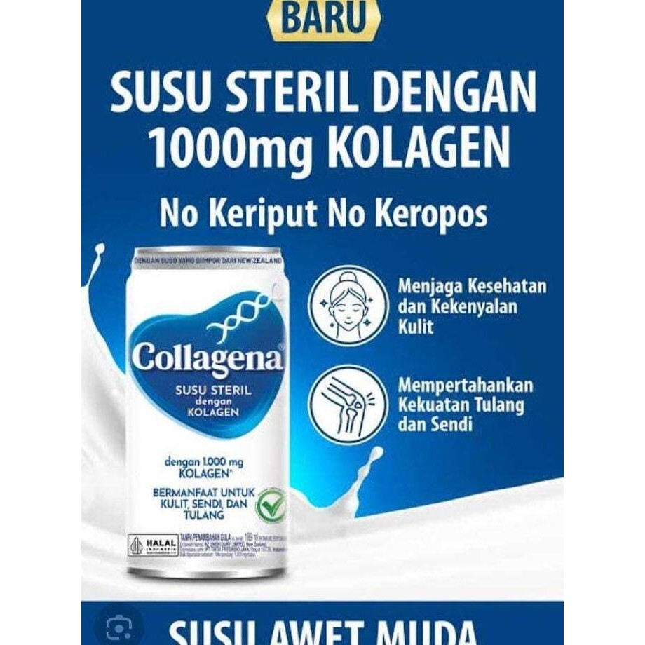 

Sale Collagena Susu Cair Steril Dengan Kolagen 189Ml - Colagena Susu Cair