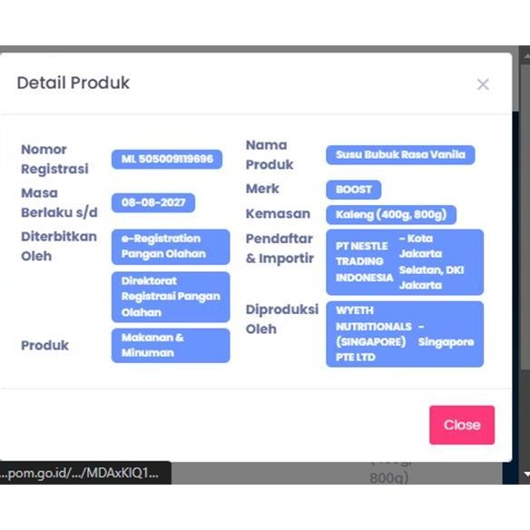 

Promo Boost Optimum 400 Gram - Susu Nutrisi Harian