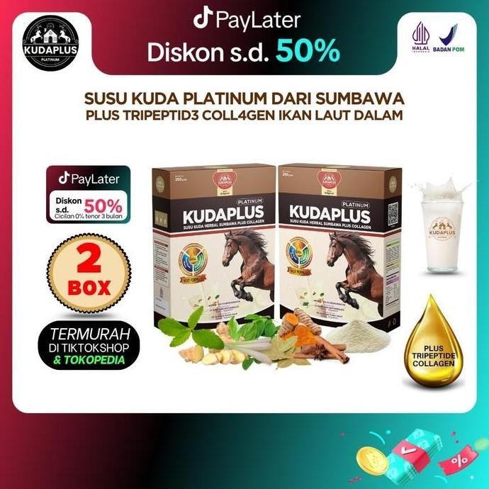 

Sale Susu Kuda Herbal Dengan Coll4Gen Kudaplus Susu Kuda Liar Sumbawa Organik Paket 2 Box