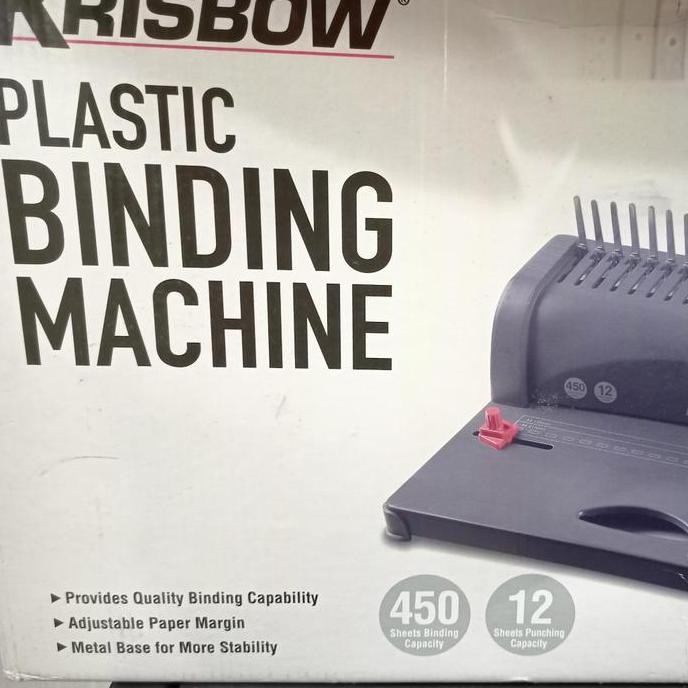 Krisbow Mesin Jilid Kawat B2988/Penjilid Kertas Dinding Machine Paper