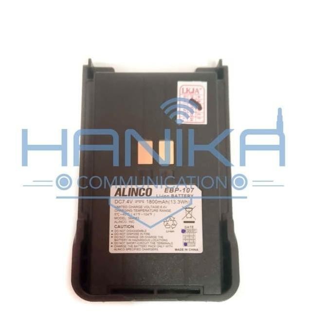 Murah Alinco Ebp-107 Baterai Ht Dj-Crx6 Ori 1800Mah Ebp107 Lithium Battery