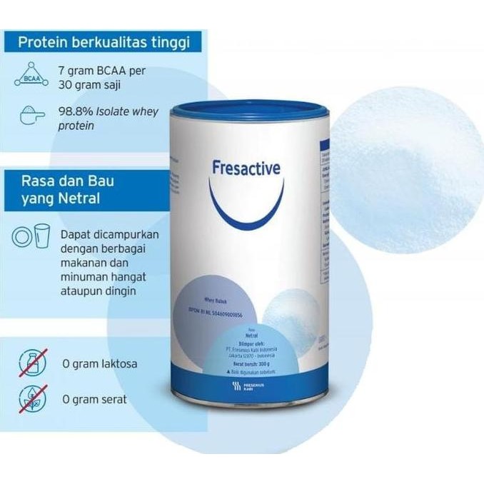 

Murah Fresactive Whey Protein Bubuk (Isi 300 Gram)