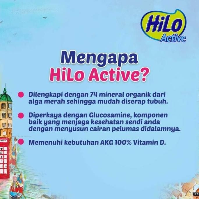 

Murah Hilo Active Vanilla 1000 Gram 1 Kg - 1000Gr