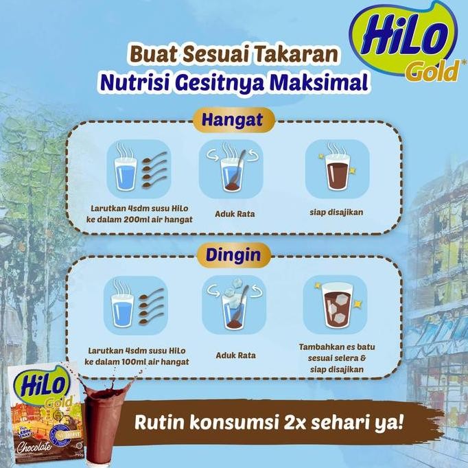 

Grosir Twin Pack: Hilo Gold Original (Plain) 750Gr - Susu Tinggi Kalsium