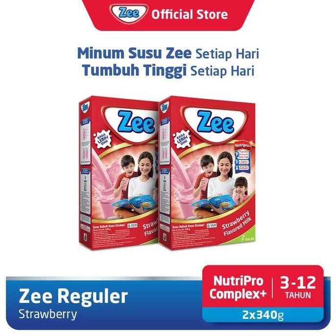 

Murah Zee Reguler Strawberry Milk 340Gr (2Pcs)