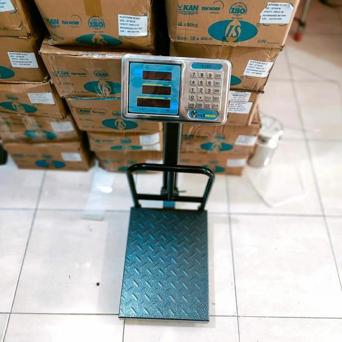 Timbangan Duduk 50Kg K15E / Timbangan Barang 50Kg Kiloweigh