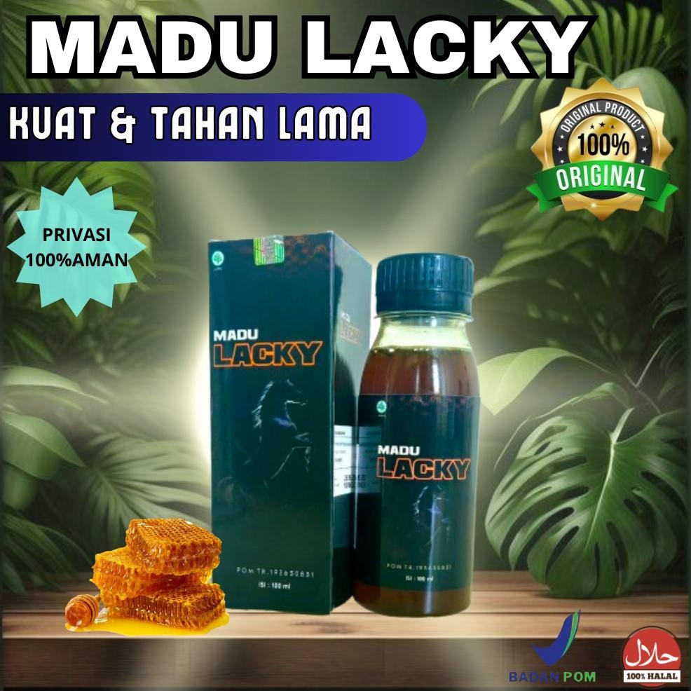 MADU LACKY - Madu Penambah Stamina Pria Kuat Tahan Lama paling ampuh(BPOM)