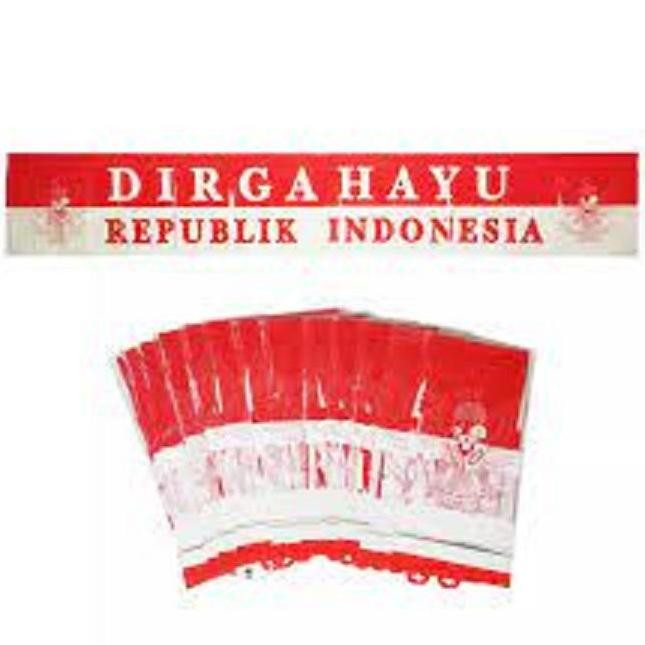 (Allthebest) Aksesoris 17 Agustus /Perlengkapan 17 Agustus Merah Putih