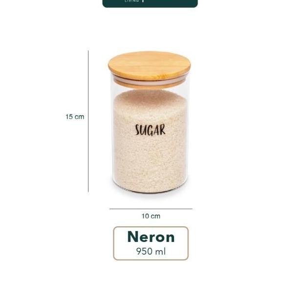 

Cod Set Paket Grinn Living Neron Glass Bamboo Jar 950 Ml Toples Tutup Bambu Kayu Tempat Bumbu Dapur Tepung Gula Kopi Toples 1 Set Lengkap