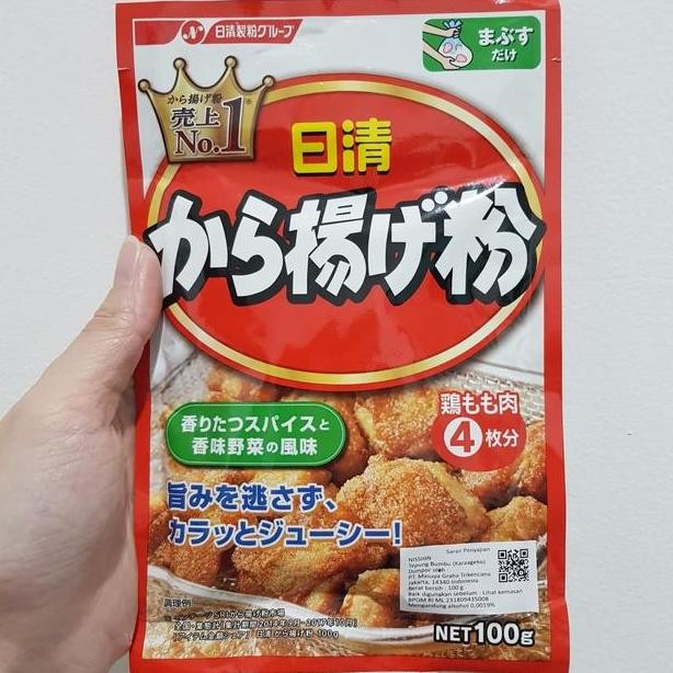 

Nisshin Karaageko 100Gr Tepung Bumbu Ayam Karage Jepang