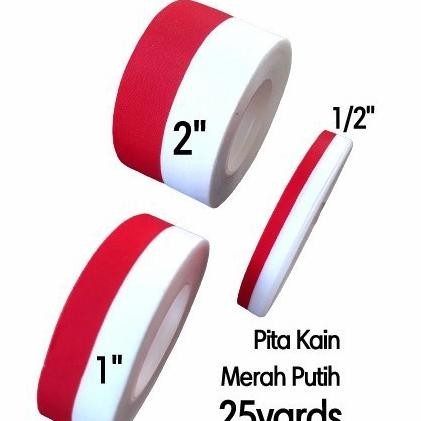 

Ty-65 Pita Satin Merah Putih Berbagai Ukuran Import Eagle