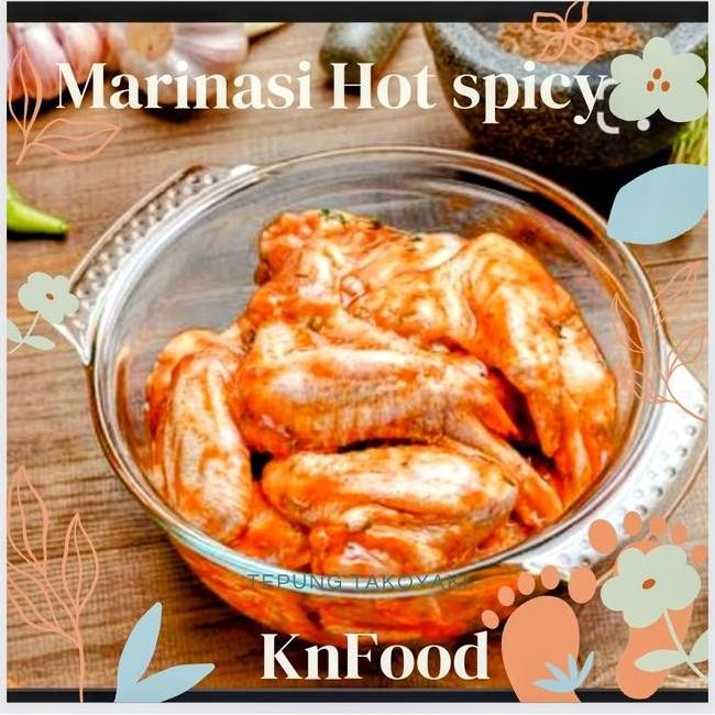 

Tepung Bumbu Marinasi Ayam Pedas Fried Chien Hot Spicy 1 Kg