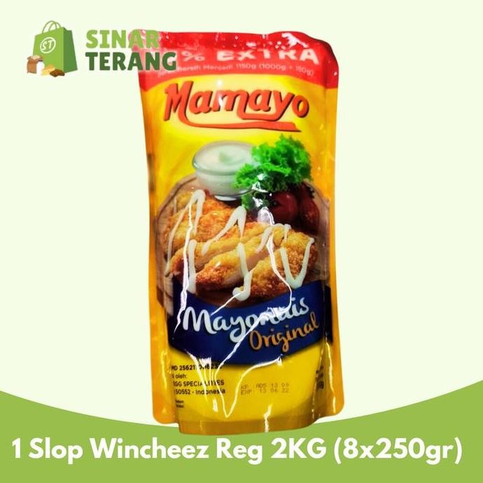

Tersedia Mamayo Mayonaise Original 1 Kg Saus Salad Halal