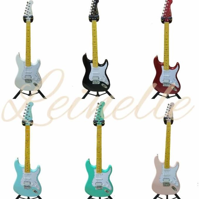 TERBARU GITAR ELEKTRIK SCORPION DS-120 MODEL STRATOCASTER - GITAR LISTRIK TERJANGKAU