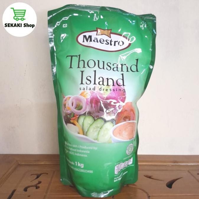 

Tersedia Thousand Island Maestro 1kg - Salad dressing / Mayones salad 1 kg