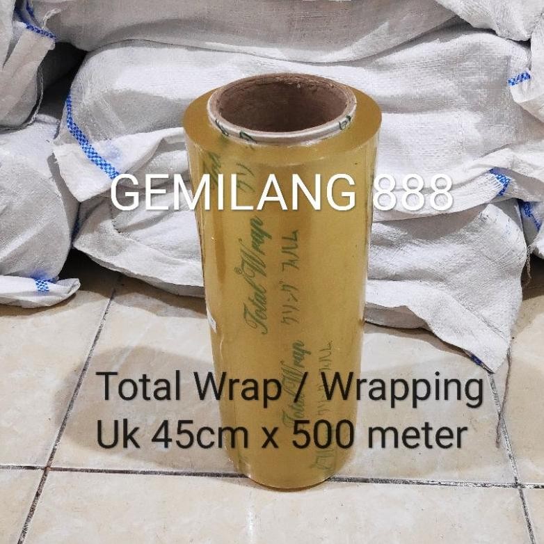 

Promo Plastik Wrapping Uk 45Cm X 500 Meter, Total Wrap Jumbo, Plastik Wrap Premium