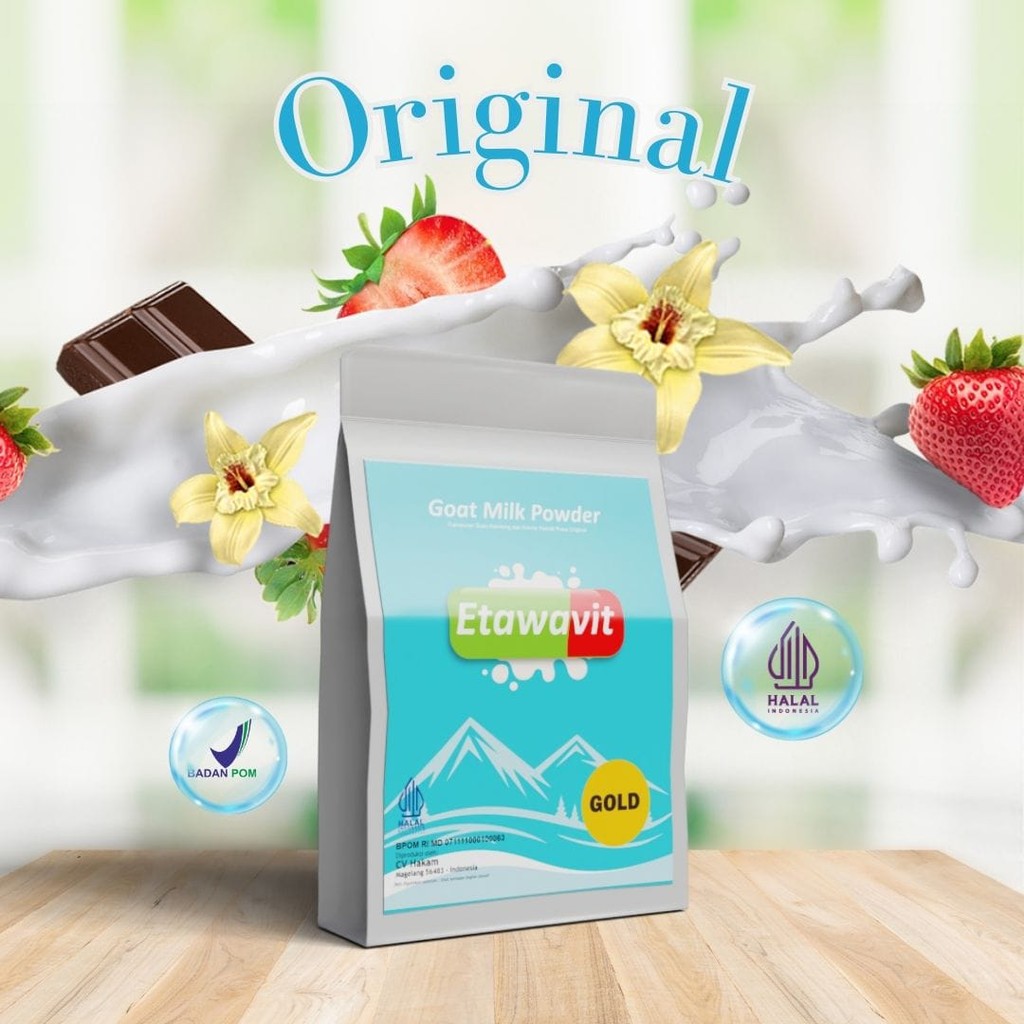 

Susu Kambing Etawa Bubuk Murni Original - ETAWAVIT Original 200gr