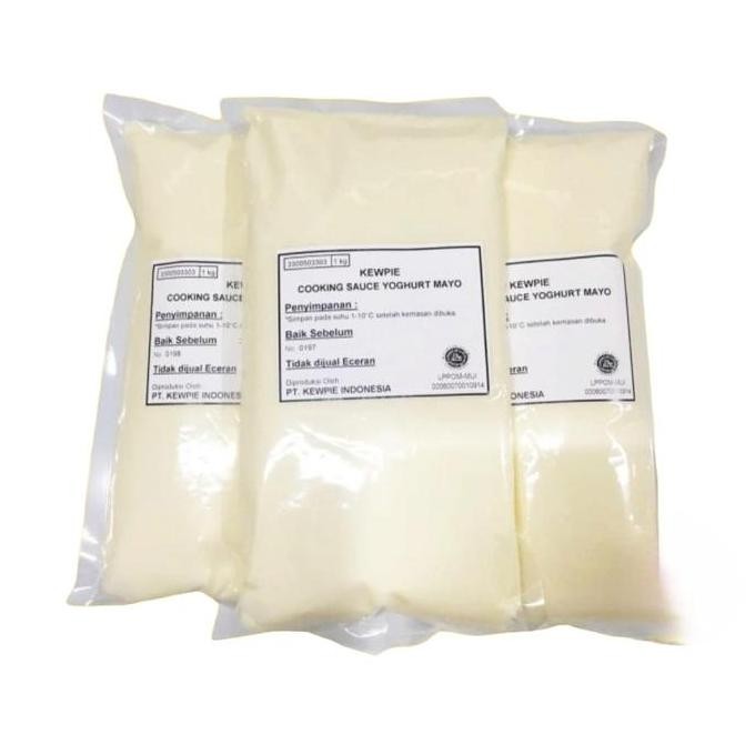 

Tersedia Kewpie Cooking Yoghurt Mayo 1kg - Saus Mayones Yogurt Sehat