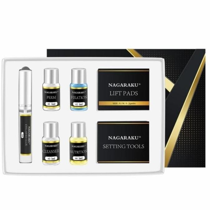Nagaraku / Lash Lift Kit Lengkap Dengan Keratin / Brow Lamintion