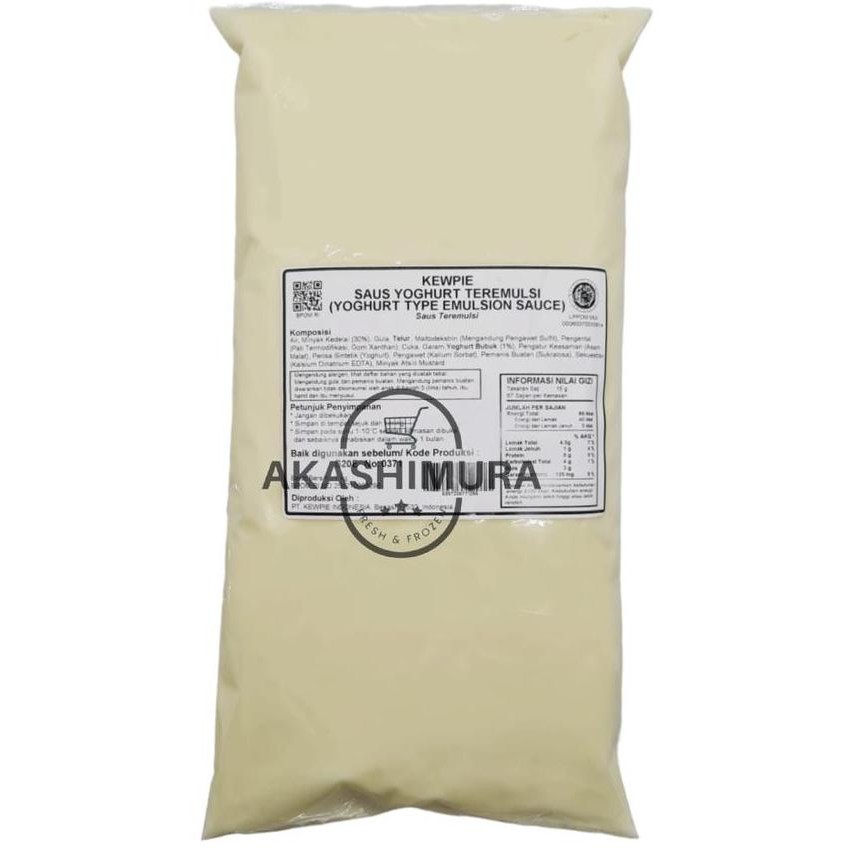 

Tersedia Kewpie Salad Dressing Caesar 1L - Saus Caesar Salad