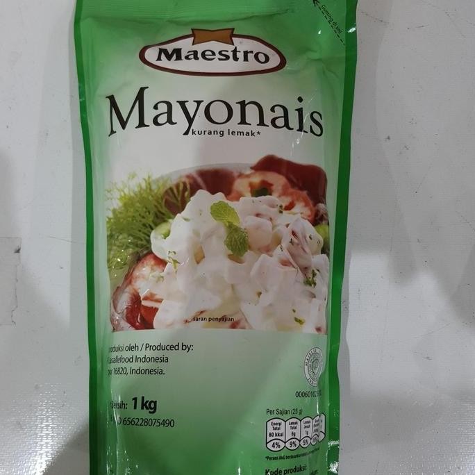 

Tersedia MAESTRO MAYONAISE 1KG