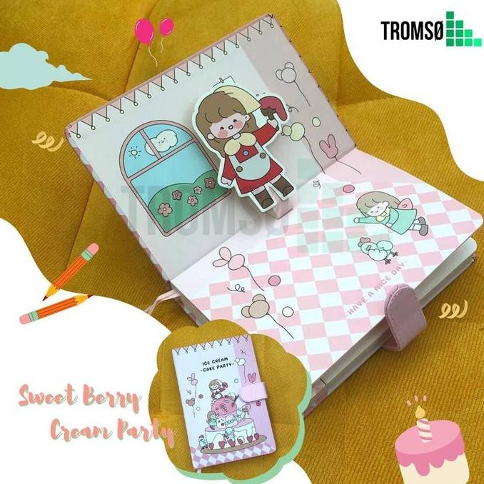 

Tersedia Tromso Kids Diary Book Buku Catatan Harian Anak Perempuan Karakter Lucu