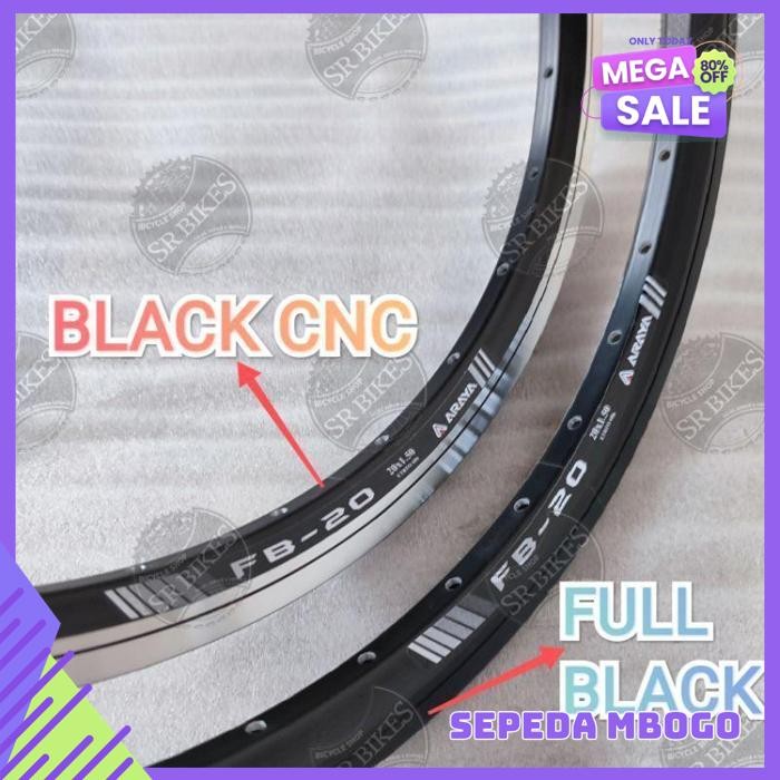 VELG RIM 20 MURNI  20 406 SEPEDA LIPAT MINION. DOUBLE WALL. ARAYA FB-20 TERBAIK