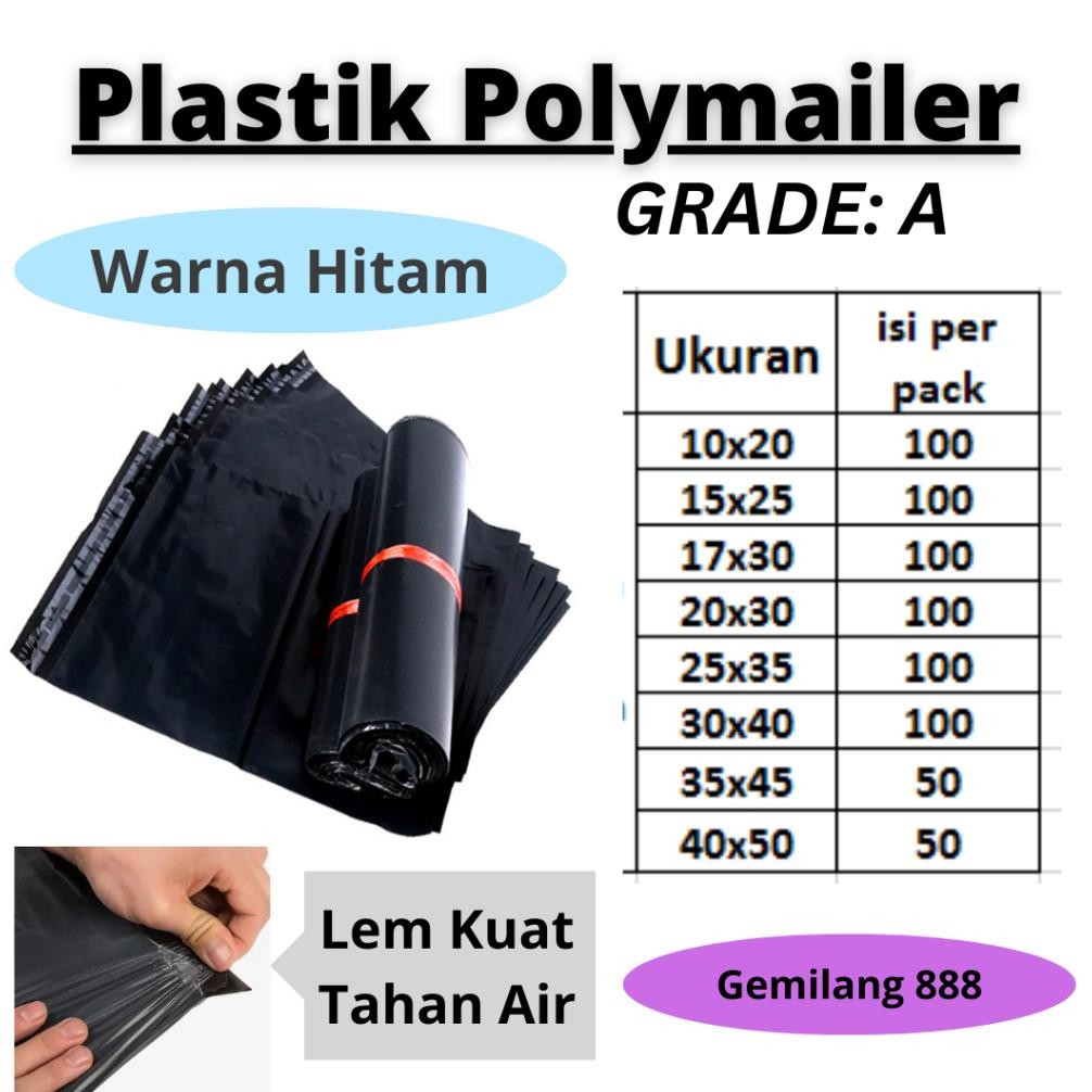 

Promo Plastik Packing Polymailer Silver Uk 35X45 (50 Pcs), Plastik Packing Lem, Plastik Olshop Berkualitas