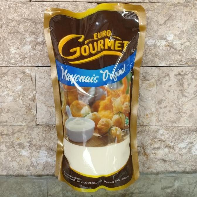 

Tersedia Euro Gourmet Mayonnaise Original 1Kg - Saus Mayo Premium
