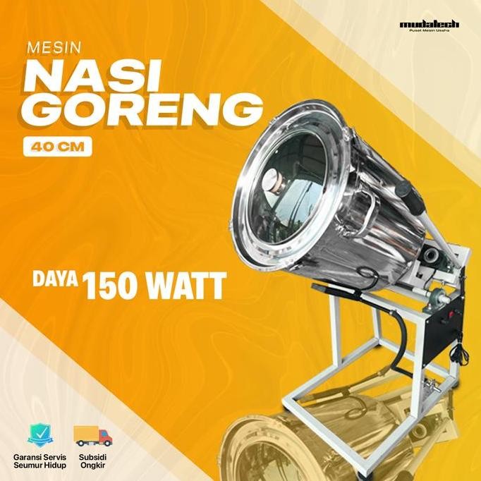 MESIN NASI GORENG PENGADUK MIE GORENG OTOMATIS ORIGINAL DAN TERPERCAYA