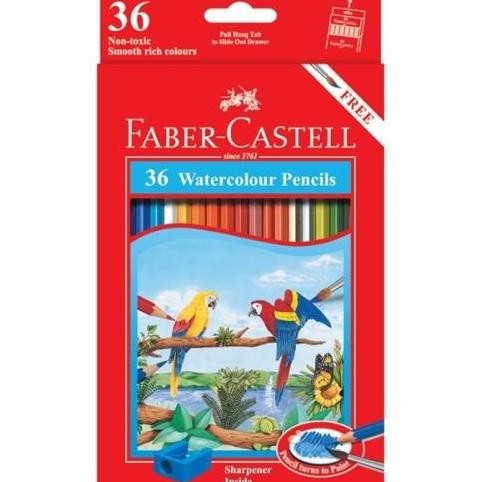 

BEBAS ONGKIR - Faber Castell pencil Watercolour 36 colour Pensil Warna Cat Air 36 Warna
