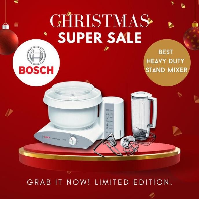 MIXER BOSCH MUM6N11 BEST MIXER MADE IN GERMANY SICO  MESIN PENGADUK ORIGINAL DAN TERPERCAYA