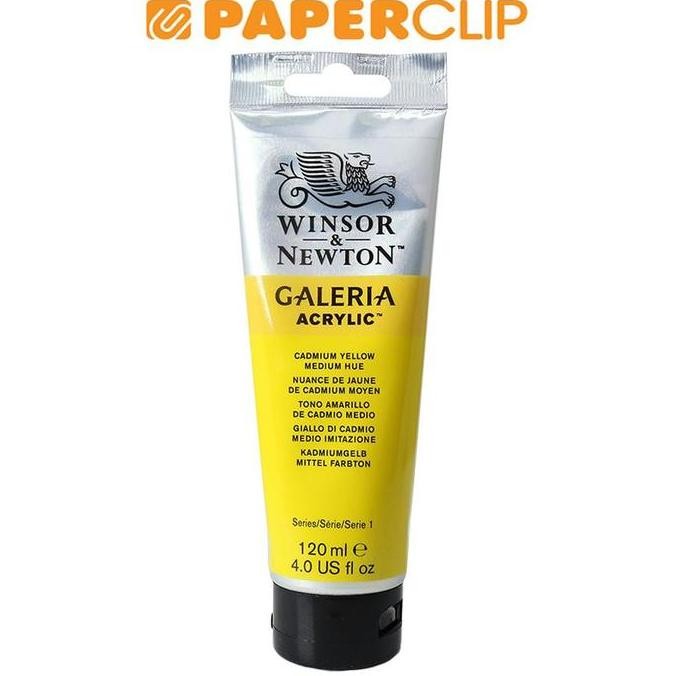 

TERLARIS - CAT ACRYLIC W & N GALERIA 120ML CADMIUM YELLOW MEDIUM HUE 2131120GAC