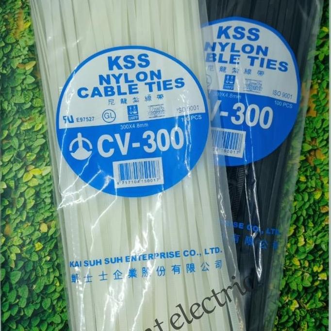 

Diskon! Cable Tie Nylon 4.8x300mm - Kabel Tis Putih Kuat & Fleksibel Isi 100pcs