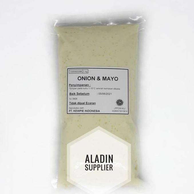 

Tersedia Kewpie Onion Mayo Sauce 1kg Saus Mayo Bawang