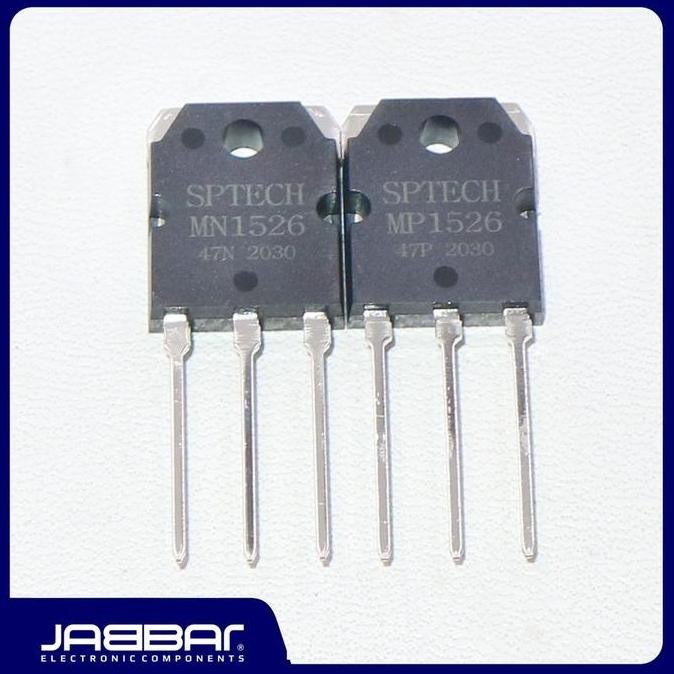 Transistor Mn1526 + Mp1526 To-3P (1 Set) Penguat Elektronik Mini