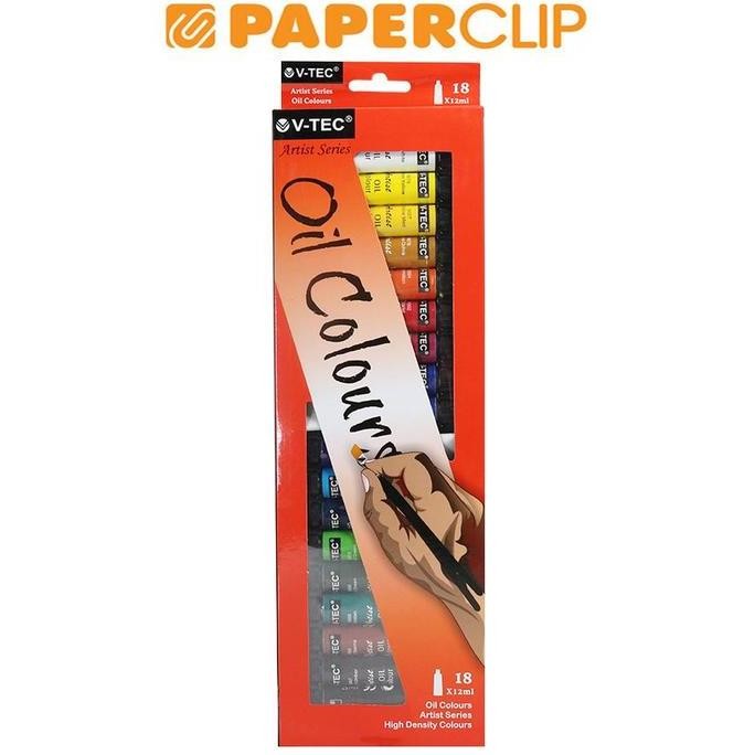 

TERBARU - OIL COLOR V-TEC ARTIST SERIES V-TEC VT-1388 SET 18C12ML