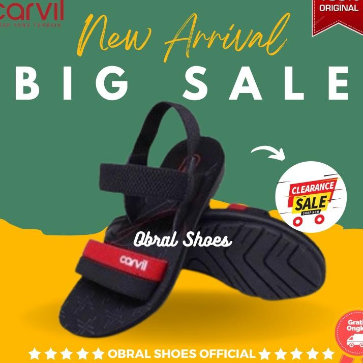 Carvil Ramona Tw Sandal Gunung Spons Tali Belakang Anak Perempuan