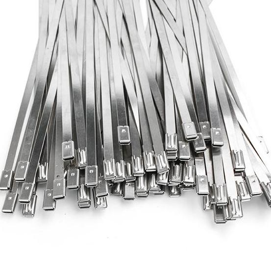 

Diskon! Kabel Ties Stainless Steel isi 100pcs - Cable Tie Besi Baja Anti Karat