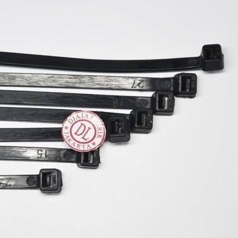 

Diskon! Kabel Ties TSS 38cm x 4.8mm Hitam - Cable Tie 380mm Serbaguna Kuat