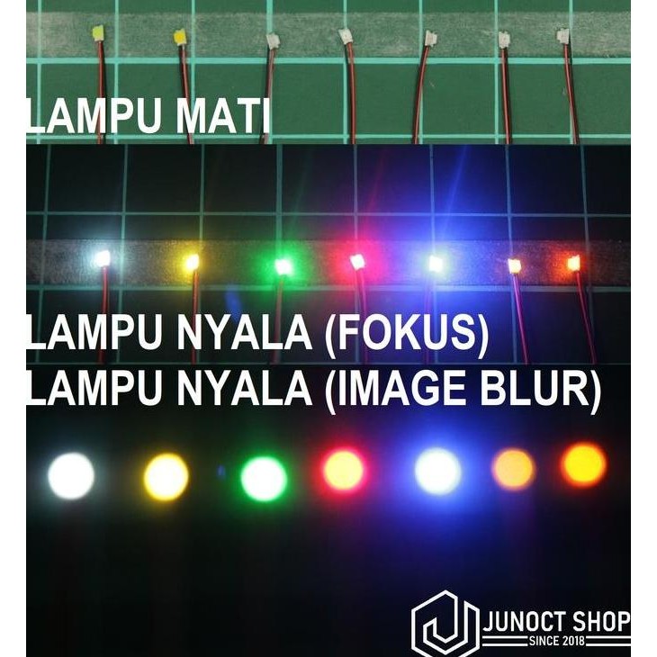 (Allthebest) LAMPU LED KOTAK KECIL DENGAN KABEL 04 - MAKET ASESORIS MINIATUR GUNDAM