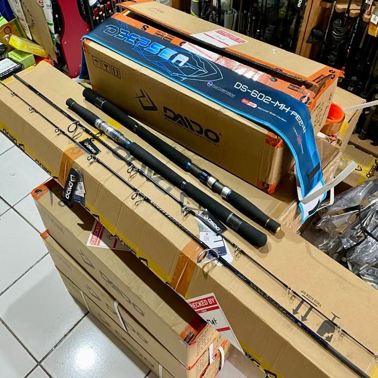 Terlaris Joran Daido Deepsea Pro Series Jigging Cincin Fuji