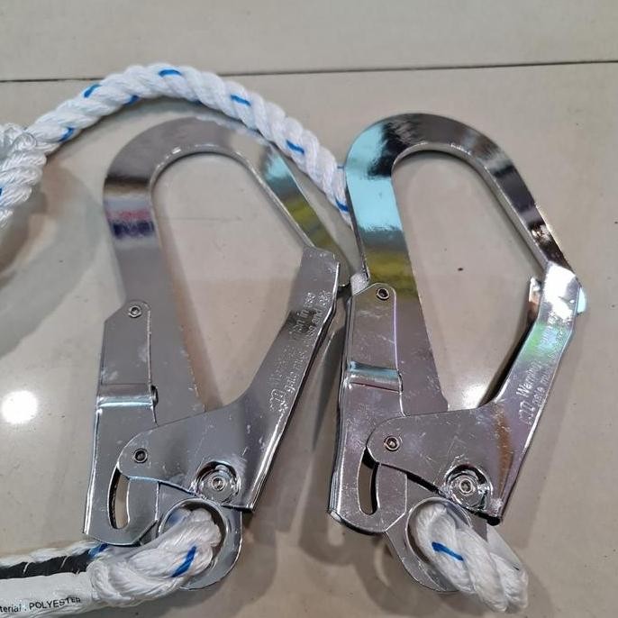 

Double Lanyard Absorber Hook Besar New Stok