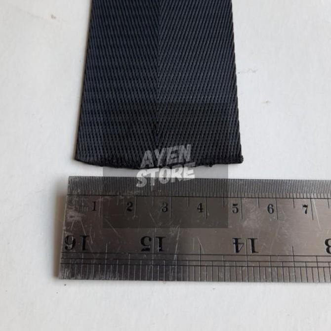 Webbing Nylon 5 Cm Motif Herringbone (Per Roll / 45 M). Webbing Panah New Stok